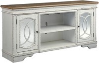 Realyn Farmhouse TV Stand  Fits TVs up to 72