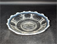 Vintage Opalescent Glass Dish