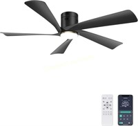 Ohniyou 52' Ceiling Fan with Lights  Remote