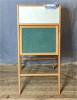 41" Vintage Childs Chalk Board Easel