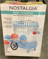 Nostalgia Snow Cone Maker 20 Snow Cone Capacity