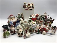 Large Collection of Christmas Figurines & More