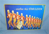 Chesterfield cigarettes another all star 11 footba