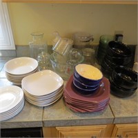 Lot of Misc Dishes and Serving Items