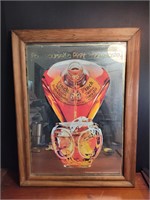 Pinch Scotch Whiskey Advertising Mirror, 25.5x19.5