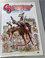 1985 Calgary Stampede Poster