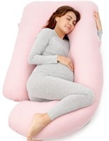 Momcozy Pregnancy Pillows for Sleeping, U Shaped F
