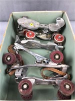 Antique roller skates