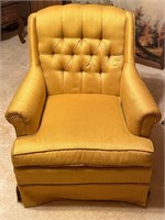 Mid Century Yellow Chair