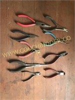 Lot of mini pliers