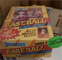 1991 DON RUSS BASEBALL CARDS -SERIES 1 - UNOPENED