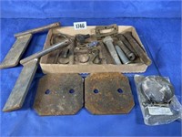 Steel Pieces, Bolts, Chain Hook, Hinges, Clamp,