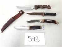 Schrade Old Timer, Kabar, Imperial, Other Knives