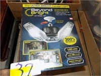 LED GARAGE LIGHT, NEW IN THE BOX,  NEW AND GOOD