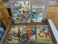 Vintage 1975 Marvel comic books, 1956 Classic Jr