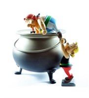 Astérix. Statuette Comment Obélix est tombé dans..