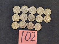 14- 1971 Half Dollars