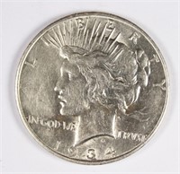 1934-D PEACE SILVER DOLLAR