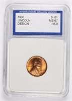 1936 LINCOLN CENT