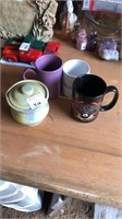 Miscellaneous coffee cups