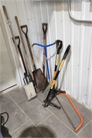 Shovels, Gardening Tools, Etc.