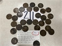 Victoria Great Britain pennies