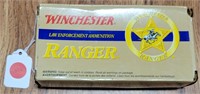 BOX OF WINCHESTER RANGER 40 S&W CARTRIDGES