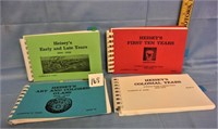 4 heisey collector books