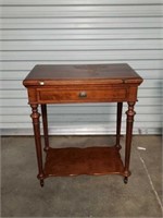 Sheridan style antique game table