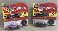 Hot wheels collector 25th anniversary cards with
