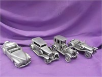 4 Danbury Mint cars EA Each x 4