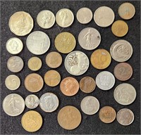 Lot of Vintage Foreign World Coins