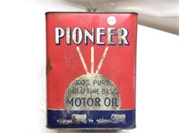 Pioneer 100% Pure Paraffine Base Motor Oil Tin