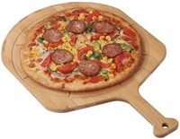 Fiery Chef Bamboo Pizza Peel with 8 Grooves
