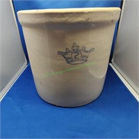 2 Gallon Crown Stoneware Crock