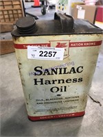 SANILAC HARNESS OIL GALLON CAN
