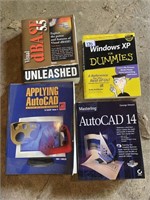 4 auto cad books