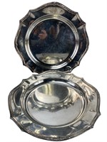 Reed & Barton Silver Plated Serving Trays