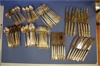 Community silver plated cutlery set
