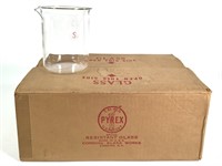 6 Pyrex Resistant Glass Griffin Beakers 800 ML