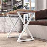 White Table Legs Desk Leg(2Pcs) 28’’ Height 17.7’’