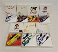 (7) Winross NASCAR Die Cast Tractor Trailers
