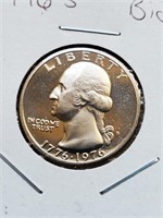 Bicentennial 1976-S Clad Proof Washington Quarter