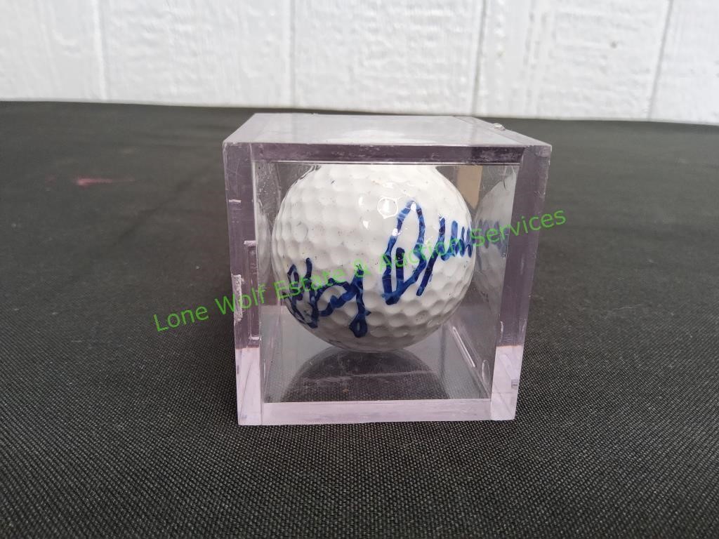 Gay Brewer Signed Golf Ball