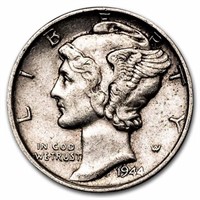 1916-1945 Mercury Dime (random)