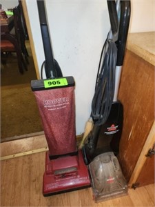 HOOVER VACUUM, BISSELL POWERFORCE & STICK