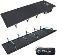 FE Active Folding Camping Cot - Lightweight, Compa