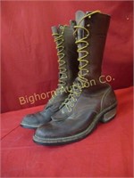 Hathorn Leather Boots Size 9 1/2 EE