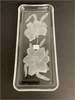 JG Cristal Durand Lily Tray