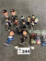 BOBBLEHEADS AND HELMETS